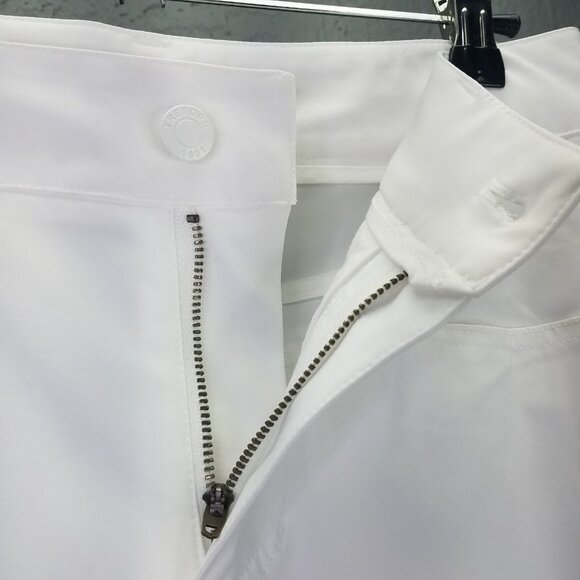 Tretorn Cropped Cuffed Pants Women's 4 Lightweight Pedal Pushers Golf White NEW - Picture 8 of 16